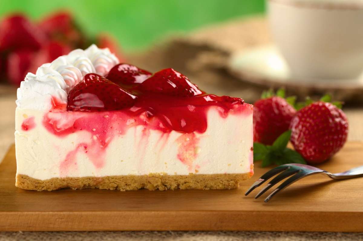 Cheesecake alla fragola