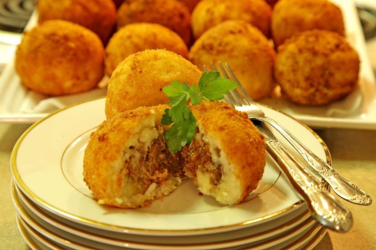 Crocchette con carne di maiale