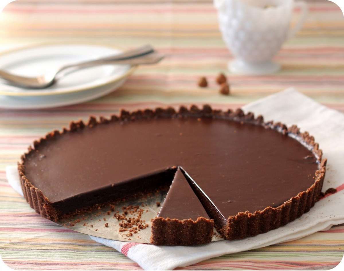 Crostata estiva al cioccolato