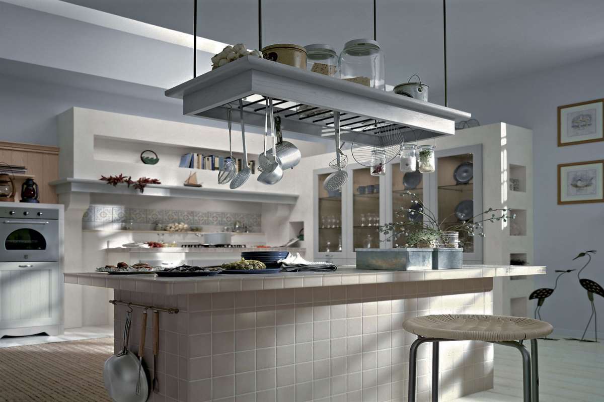 Cucine in murature moderne