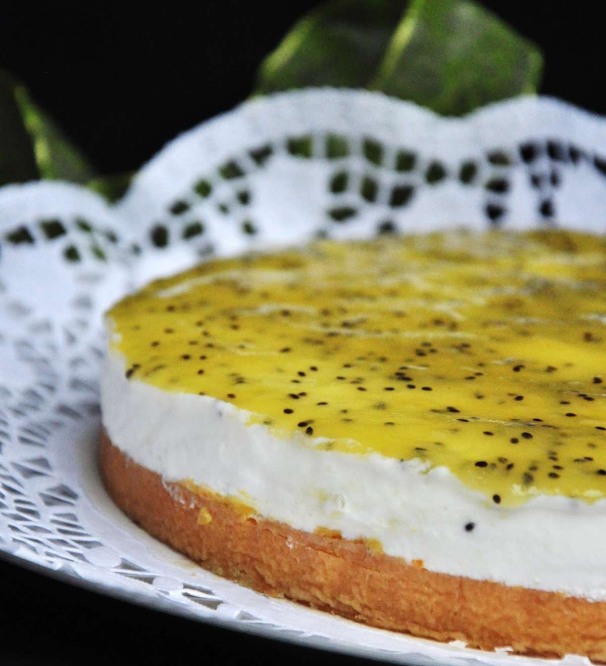 Dolce con mousse di limone
