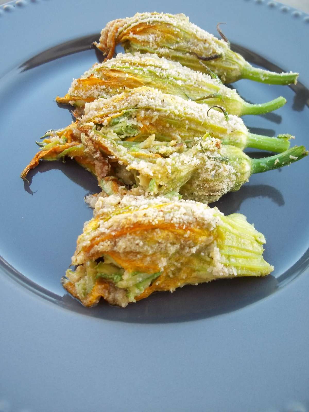 Fiori di zucca vegani