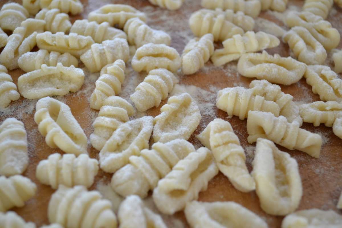 Gnocchetti fatti a mano