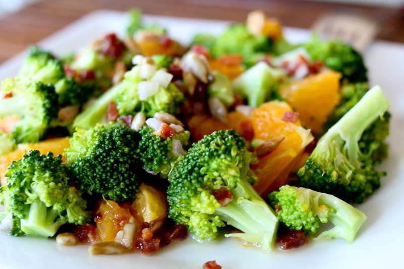 Insalata di arance con broccoli