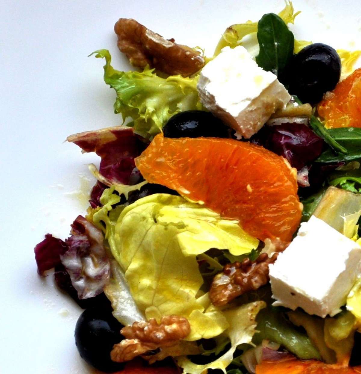 Insalata di arance con formaggio