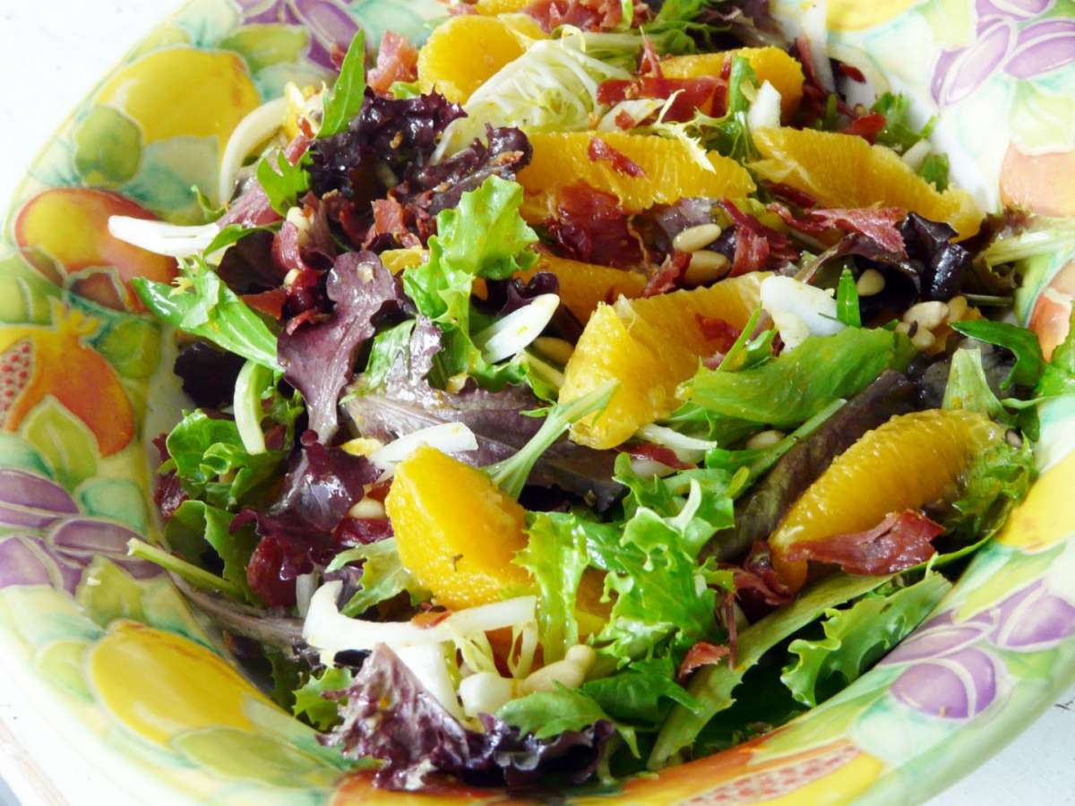 Insalata di arance fresca