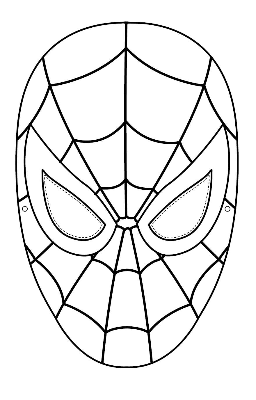 La maschera di Spiderman