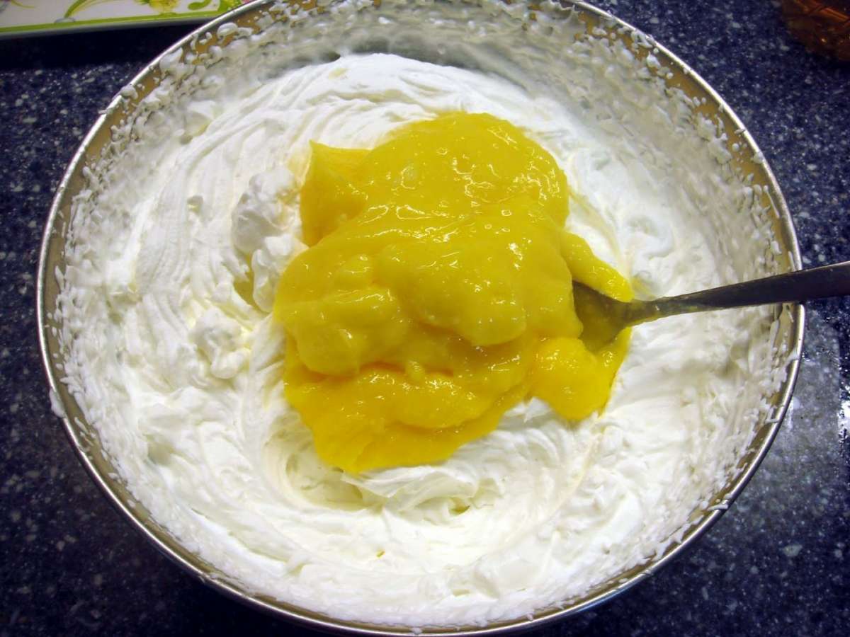 La preparazione della crema