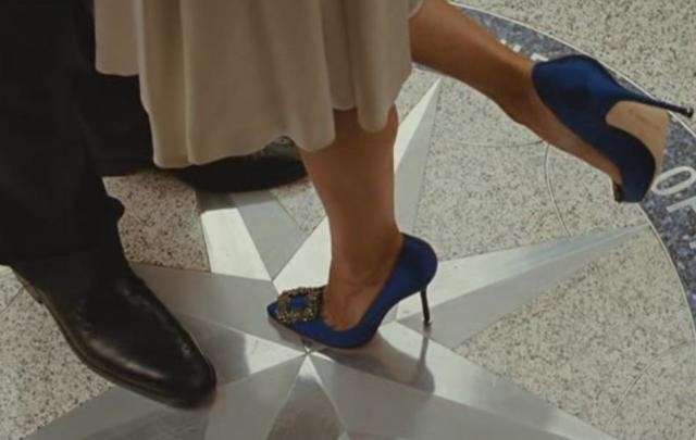 Le Hangisi di Manolo Blahnik sul set di Sex and The City