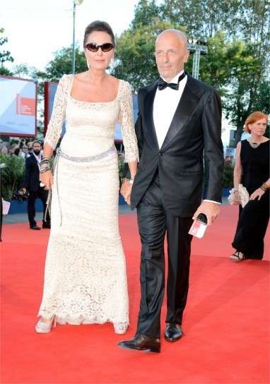 Look in bianco sul red carpet