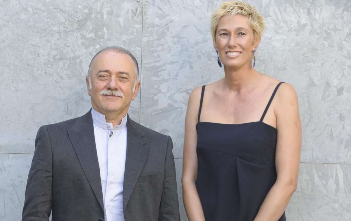 Roberta Bellesini e Giorgio Faletti