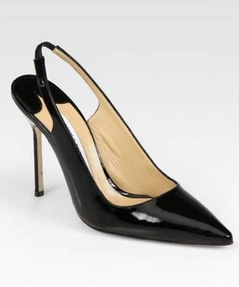 Slingback nere Manolo Blahnik