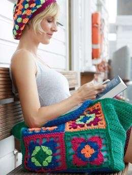 Borsa con granny square