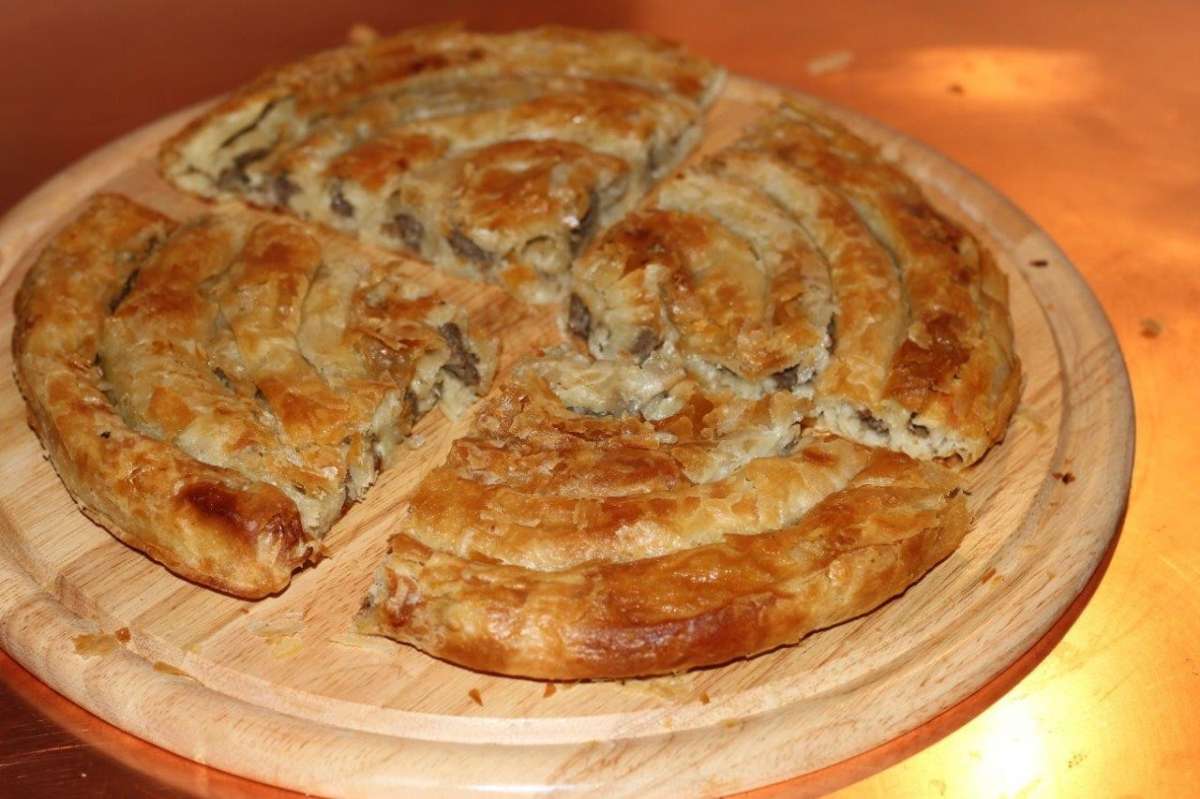 Burek con melanzane