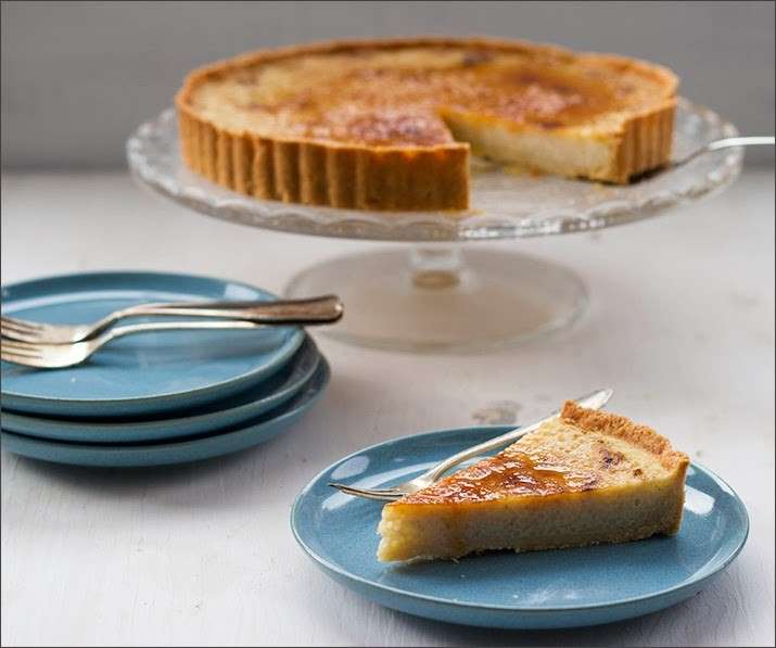 Crostata di riso con cocco