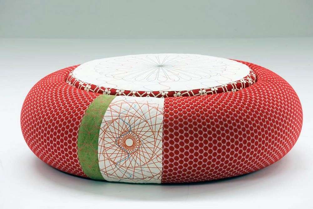 Design Edward Van Vliet da Moroso - Pouf Donut