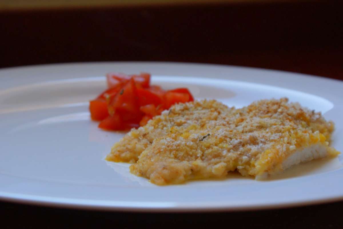 Filetti di platessa con panatura croccante