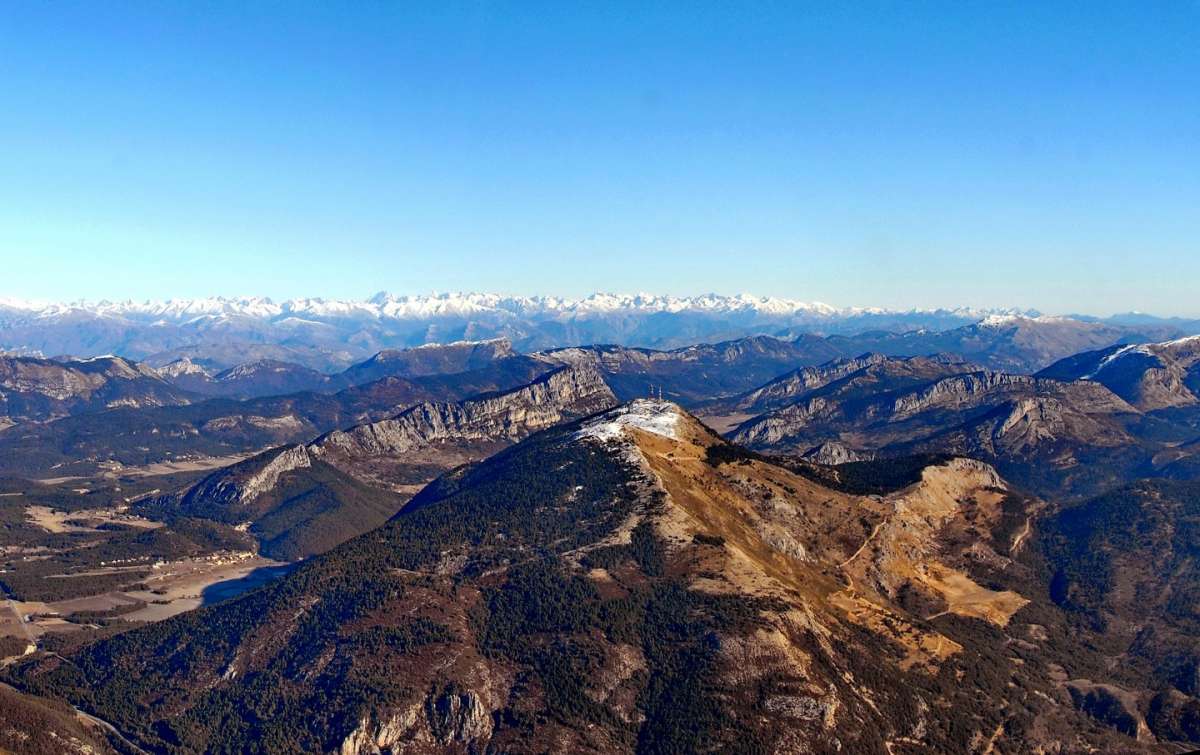 Montagne de Lachens in Francia