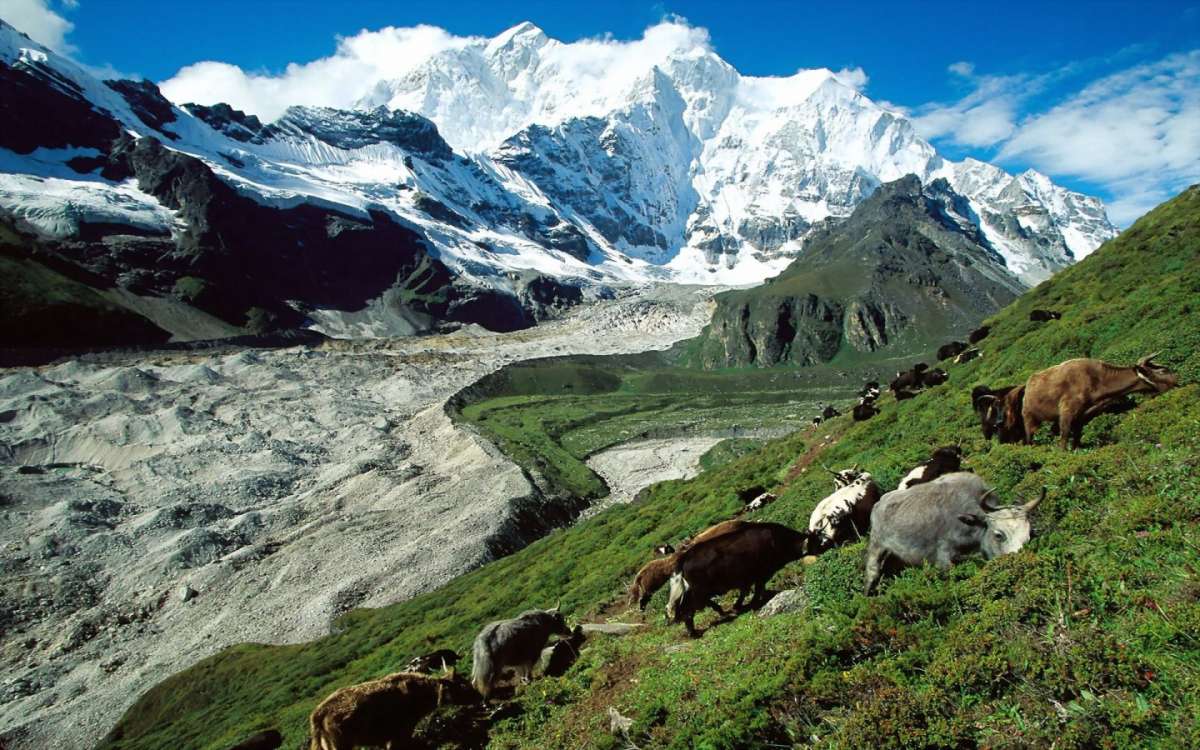 Montagne del Tibet