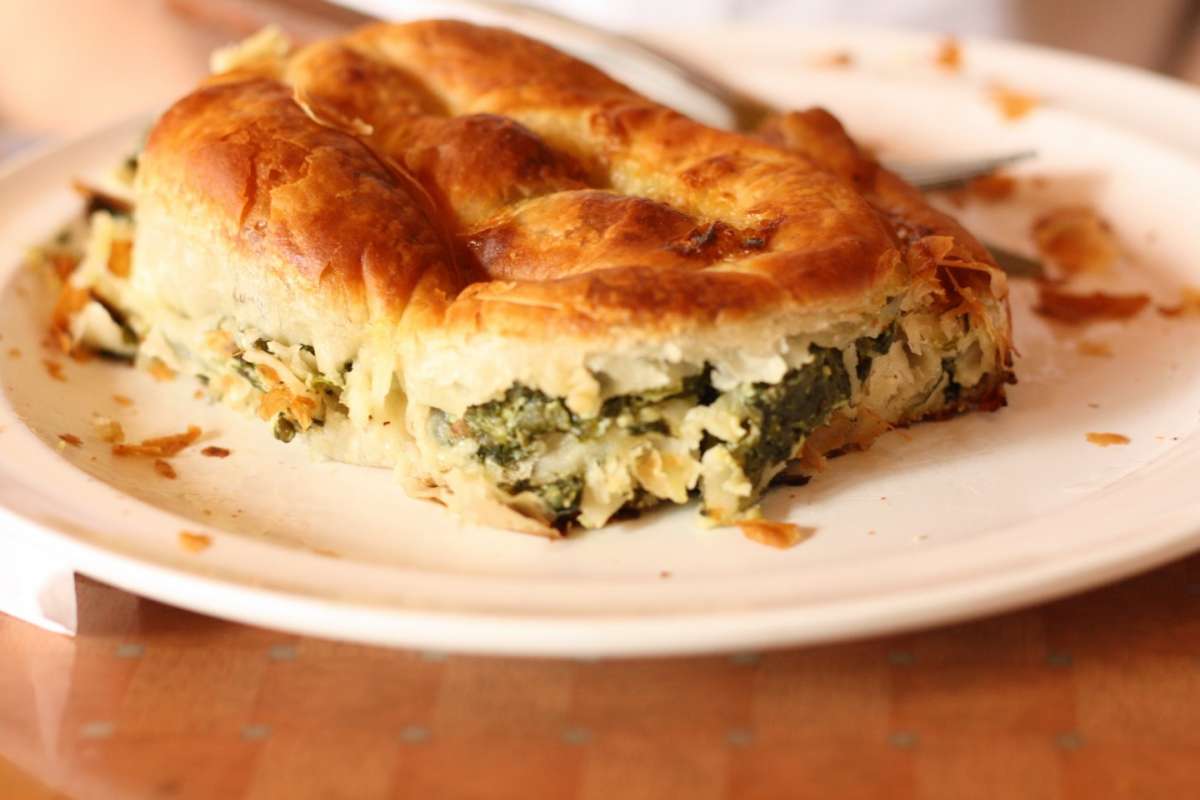 Ricetta burek con spinaci