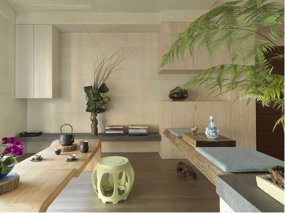 Un loft di città in stile zen