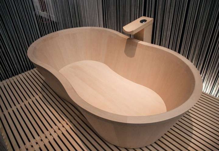 Vasca da bagno O-Bath di Motomi Kawakami