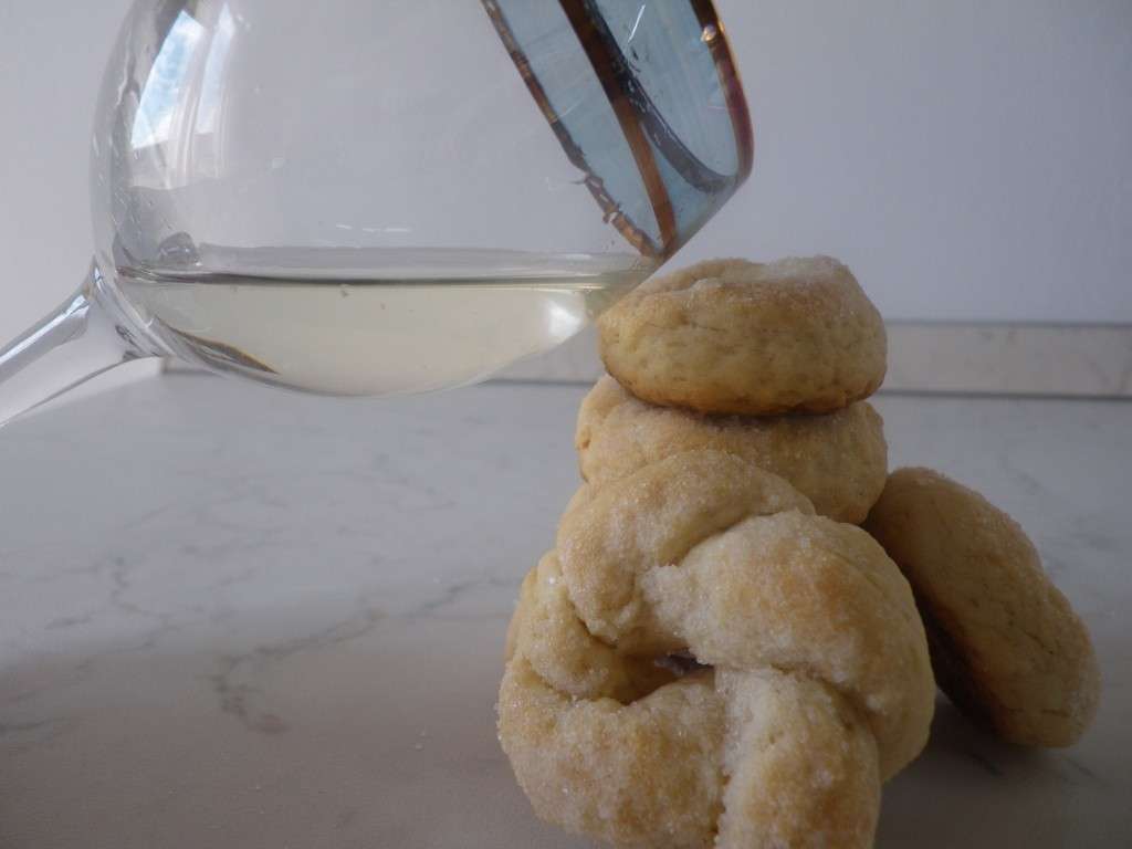 Biscotti al vino e zucchero