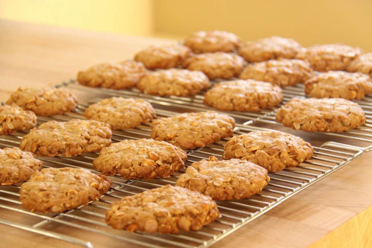 Biscotti con il burro d'arachidi