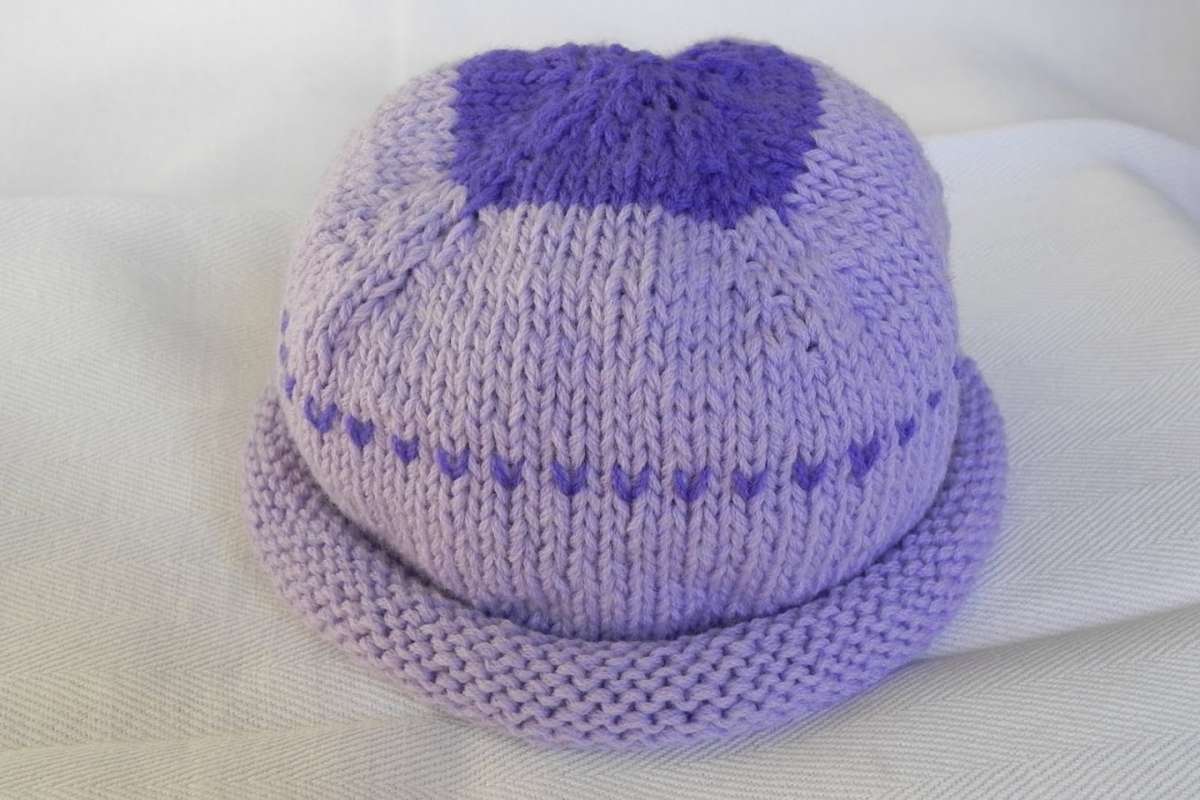 Cappello lilla