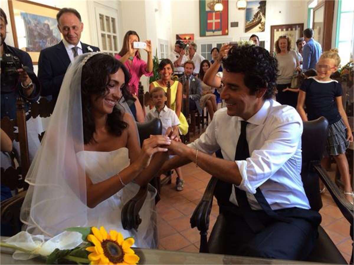 Caterina Balivo e Guido Maria Brera matrimonio civile