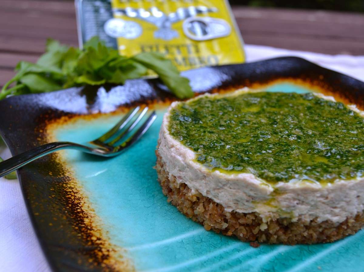 Cheesecake al pesto