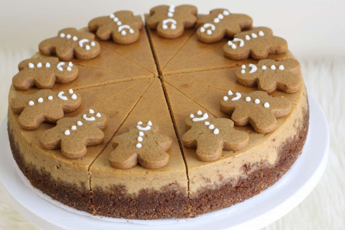 Cheesecake con biscotti