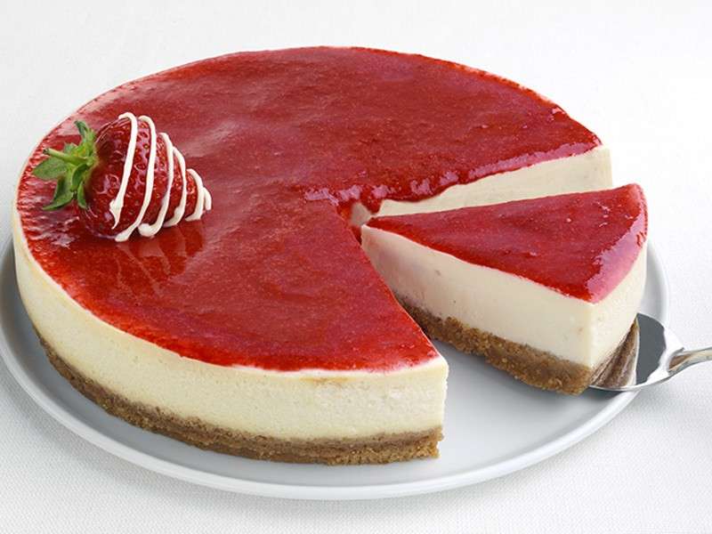 Cheesecake con gelatina