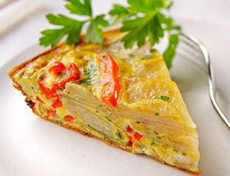 Frittata con i peperoni