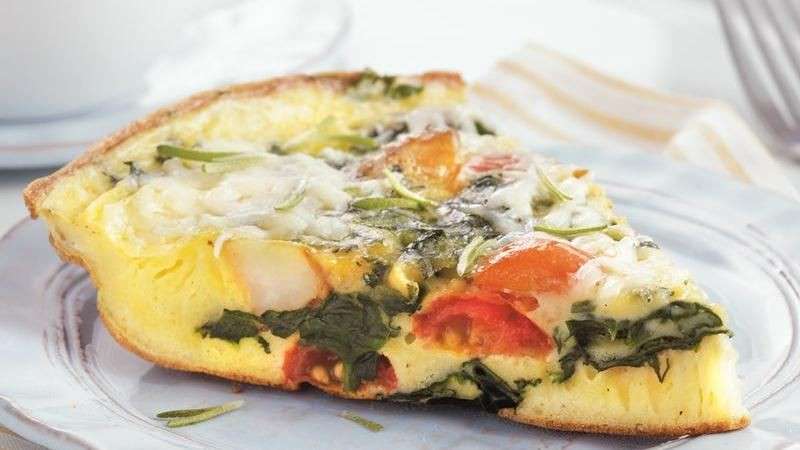 Frittata con verdure varie