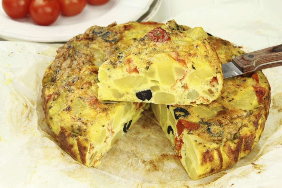 Frittata di cipolle e patate