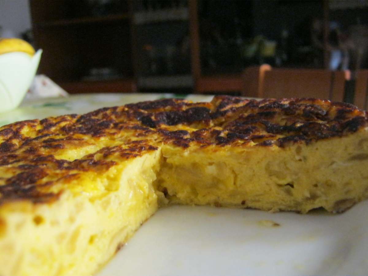 Frittata di cipolle semplice