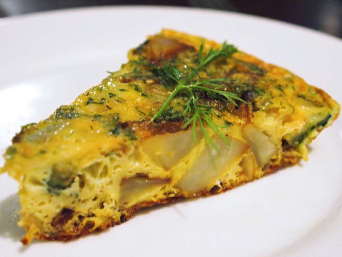 Frittata di patate e zucchine