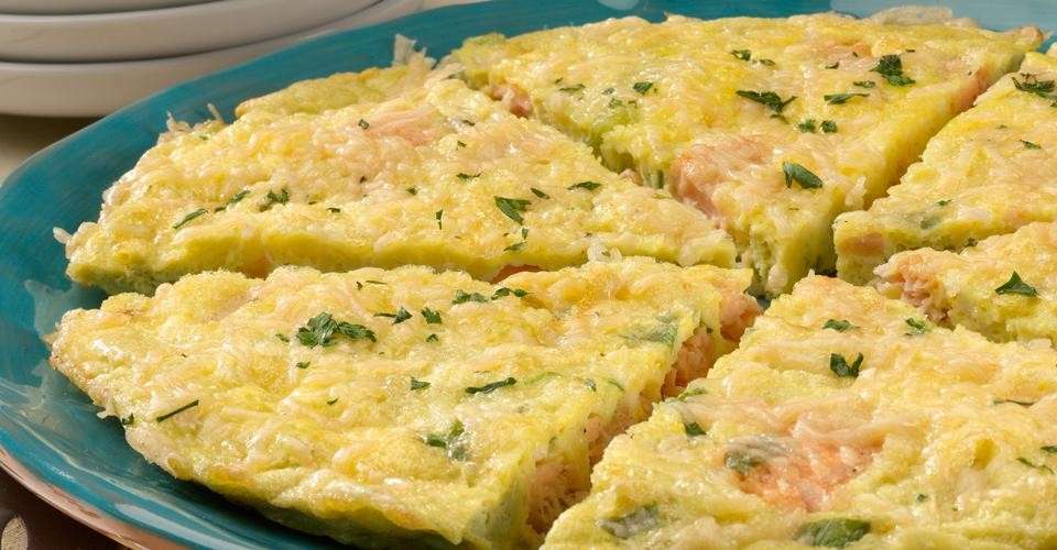 Frittata di salmone