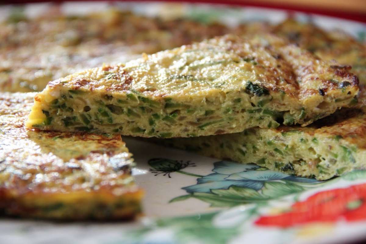 Frittata di zucchine e cipolle