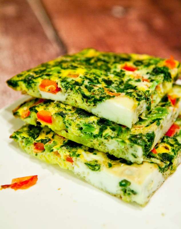 Frittata vegana di patate