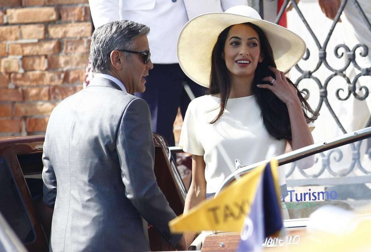 George e Amal prima del sì ufficiale