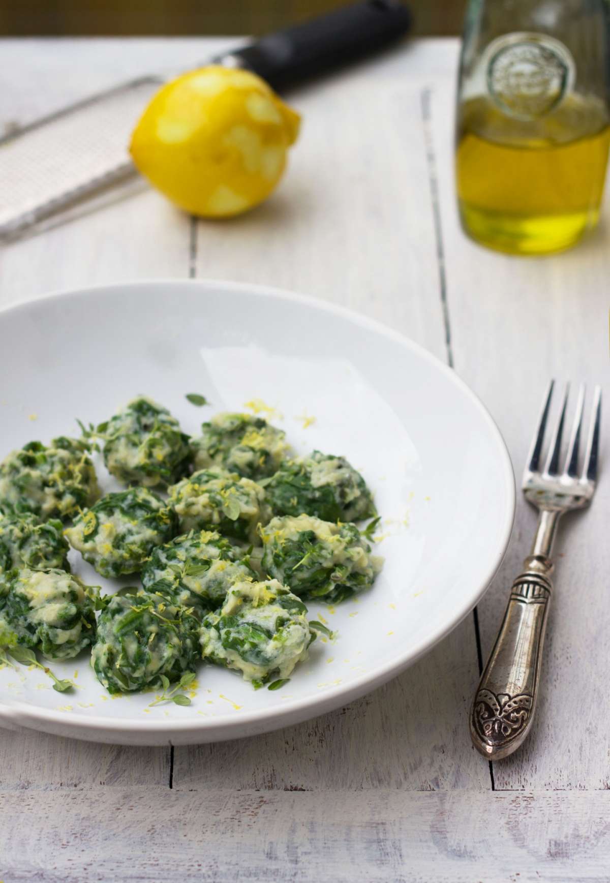 Gnocchi di spinaci e ricotta