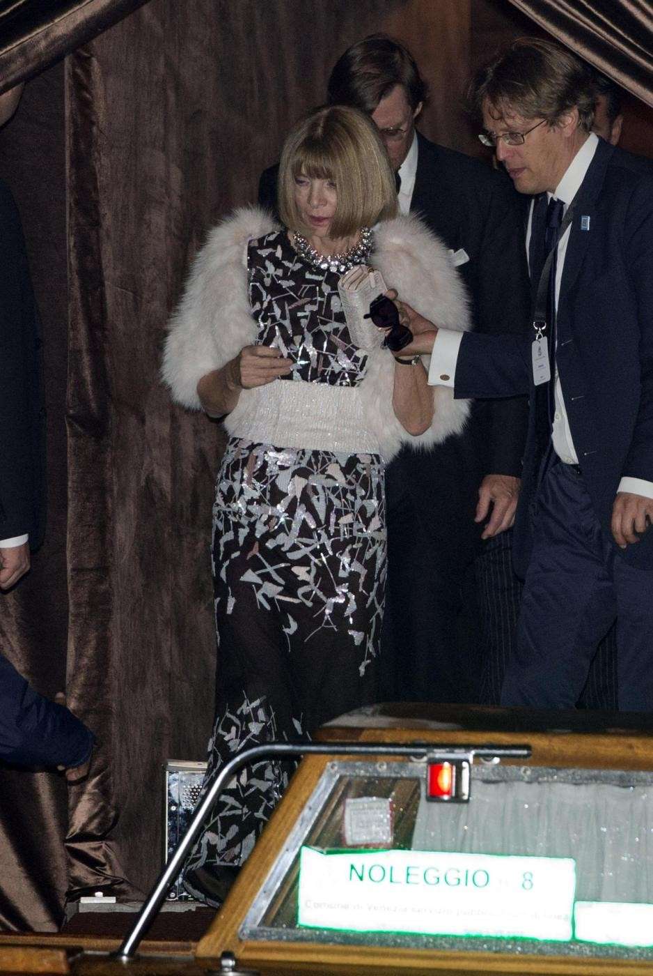 Il look della direttrice di Vogue