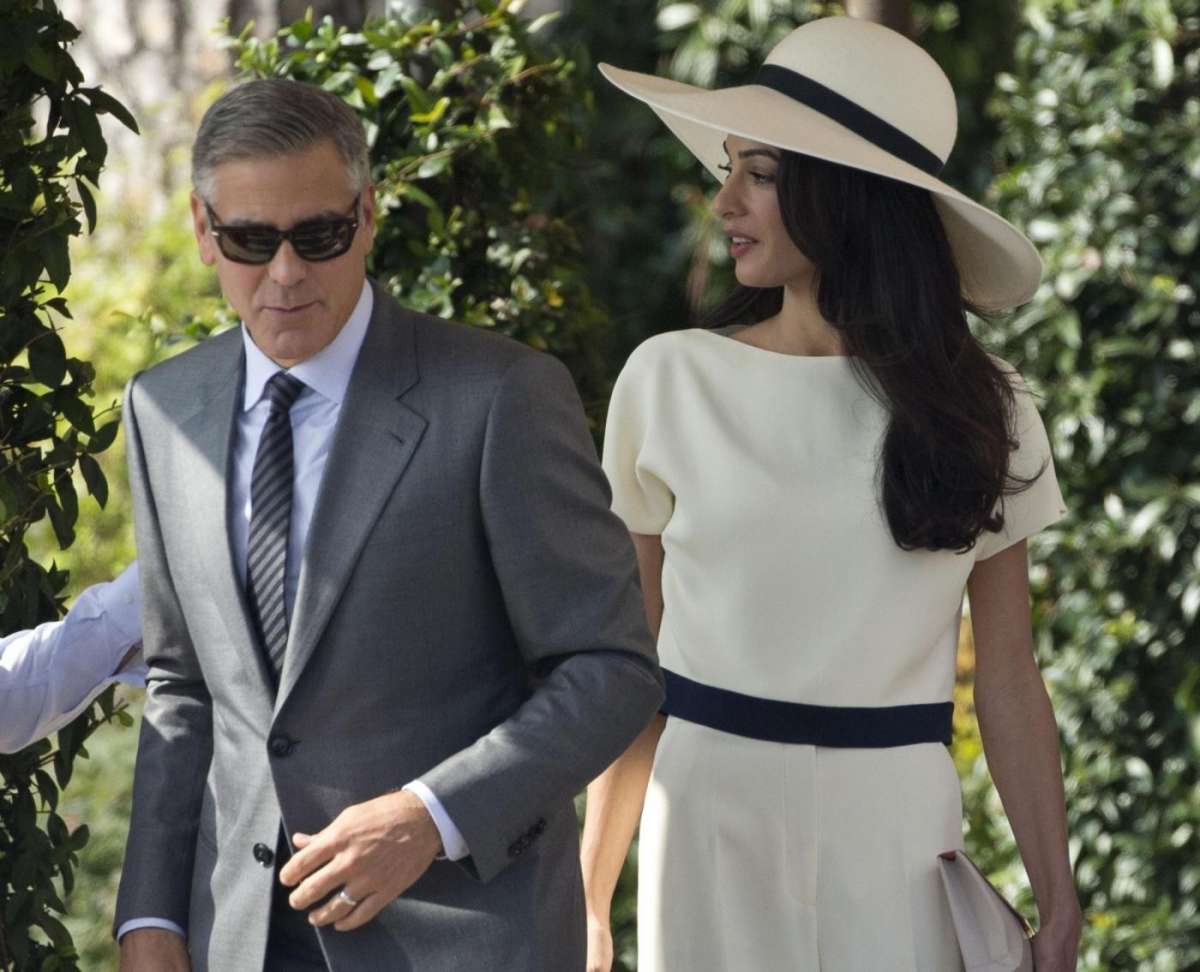 Il matrimonio civile di George Clooney e Amal Alamuddin