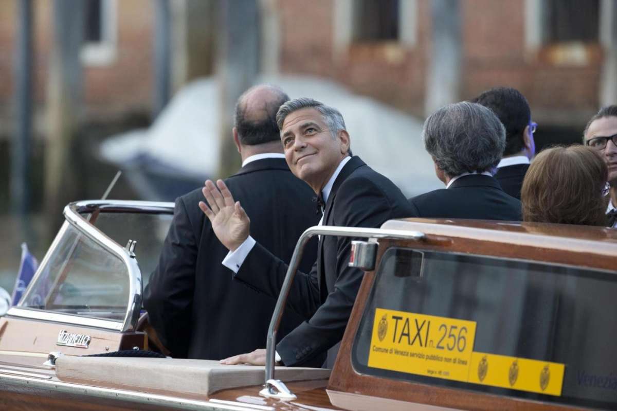 Il saluto di George Clooney