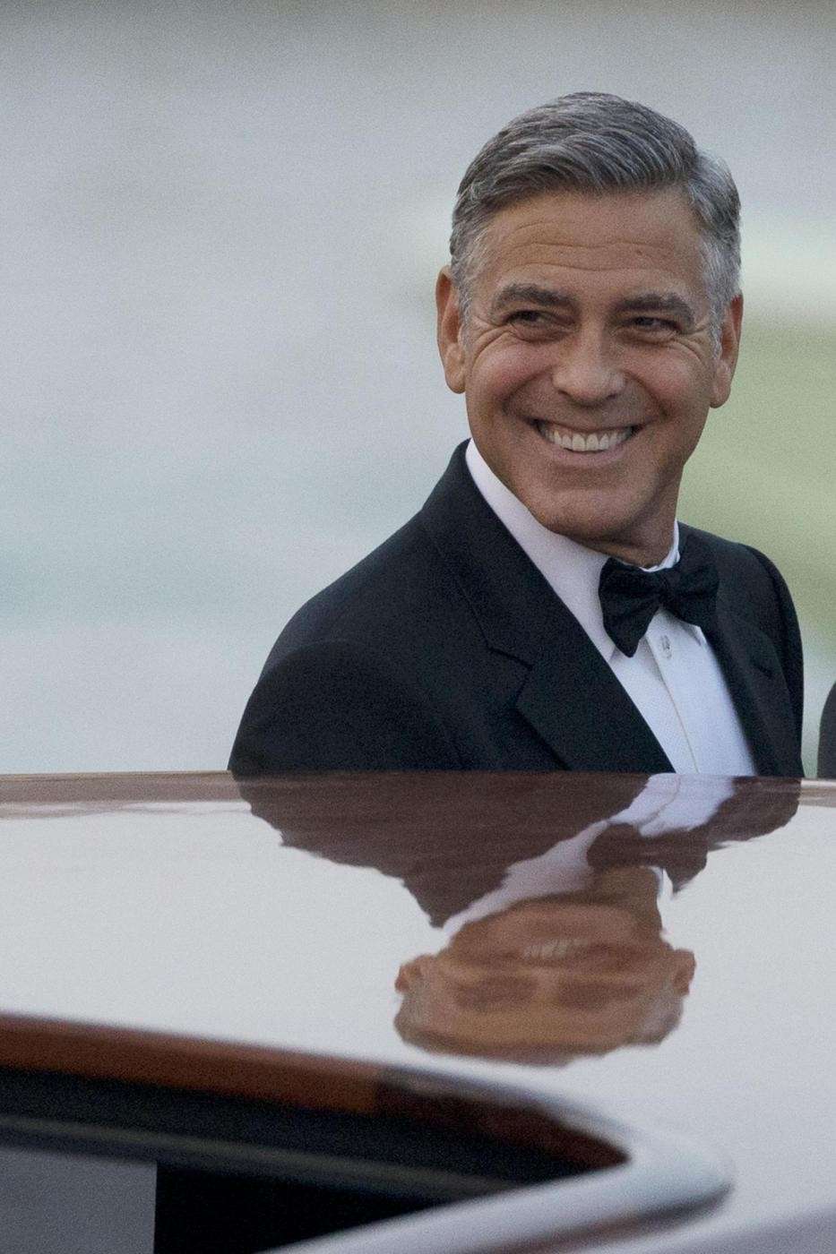 Il sorriso di George Clooney