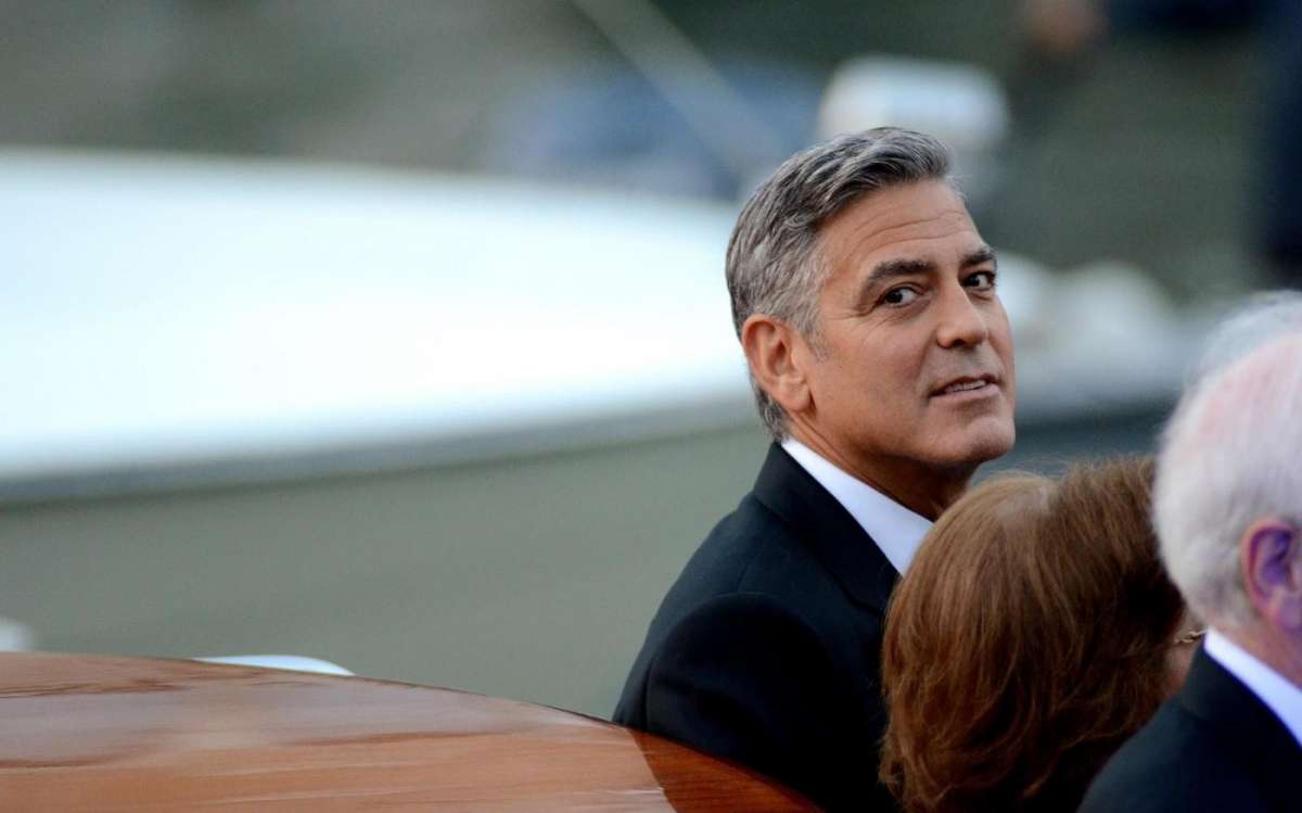 Lo sguardo di George Clooney