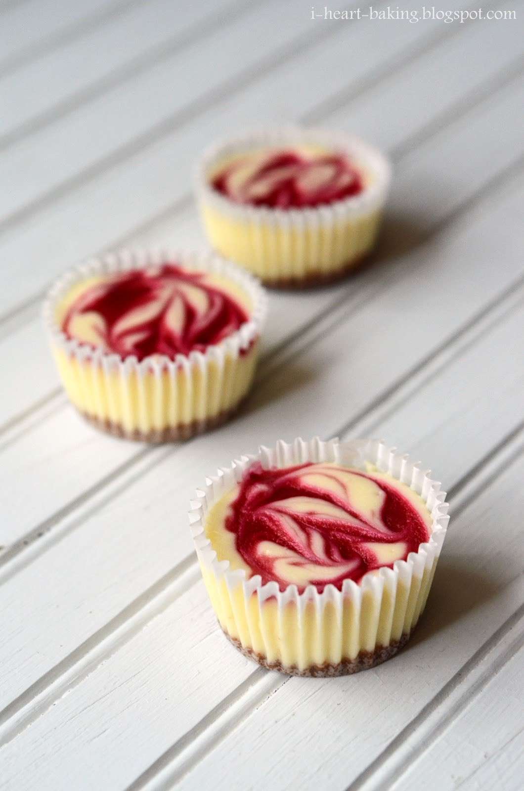 Mini cheesecake variegati