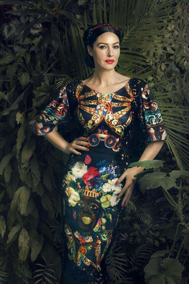 Monica in Dolce & Gabbana
